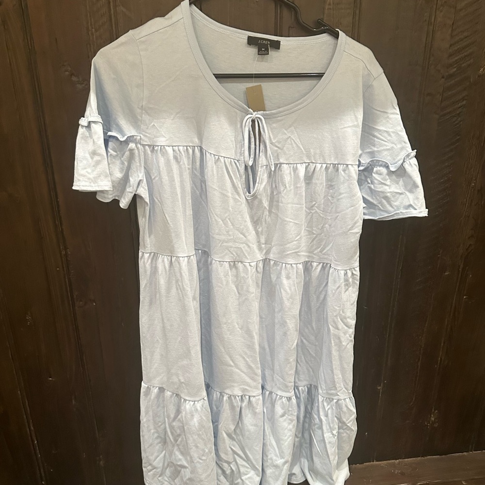 J. Crew Soft Blue Dress